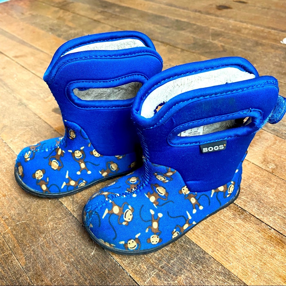 Baby Bogs Waterproof Plush Lined Snow Boots Size 5